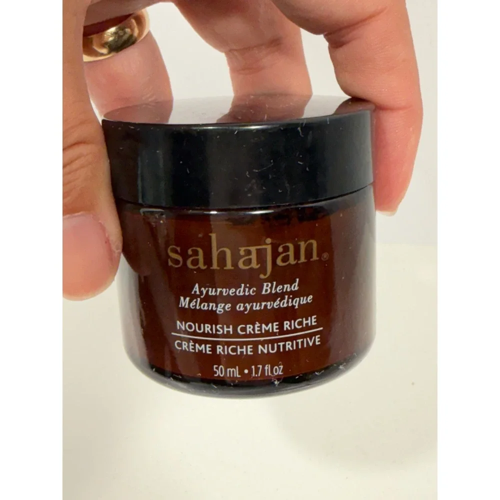Sahajan Nourish Creme Riche Ayurvedic Blend Face Cream 50ml 1.7oz Exp‎ 06/2027